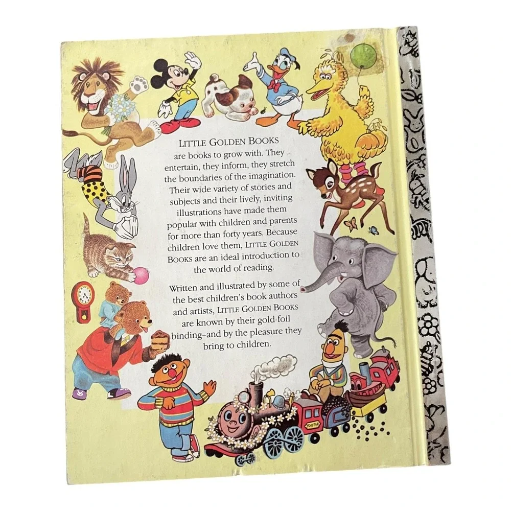 Walt Disney's Winnie the Pooh Meets Gopher Little Golden Book 1965 Vintage